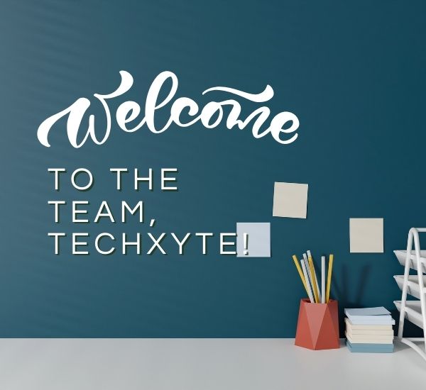 Modern coding workspace at TechXyte office